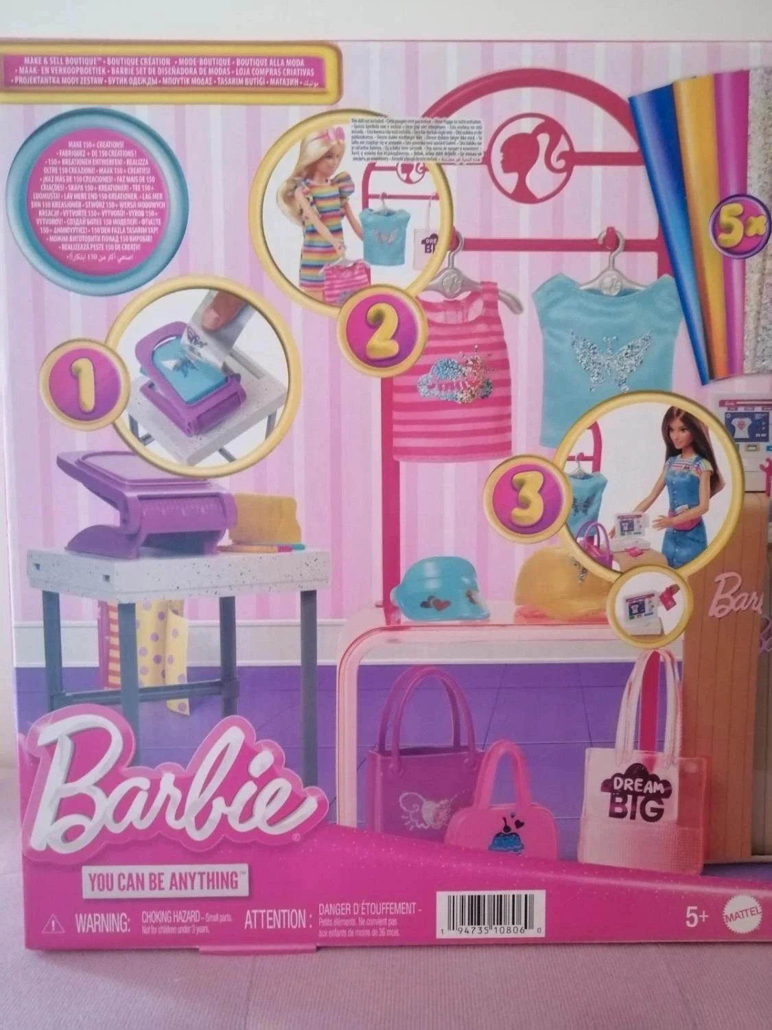 Barbie: Set de creación boutique – photo 4